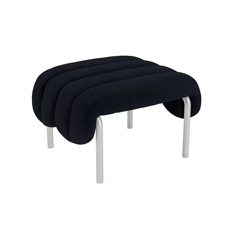 Puffy Fabric Ottoman