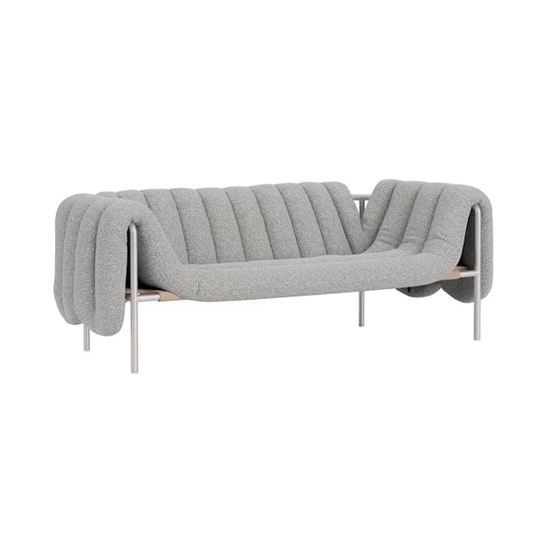 Puffy Fabric 2.5-Seater Sofa