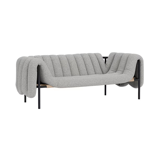 Puffy Fabric 2.5-Seater Sofa