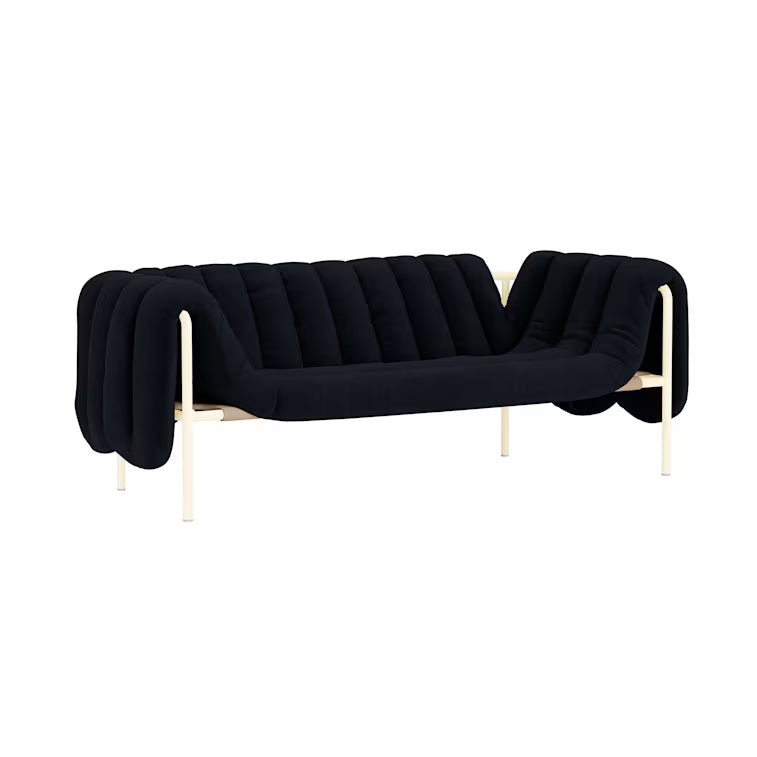 Puffy Fabric 2.5-Seater Sofa