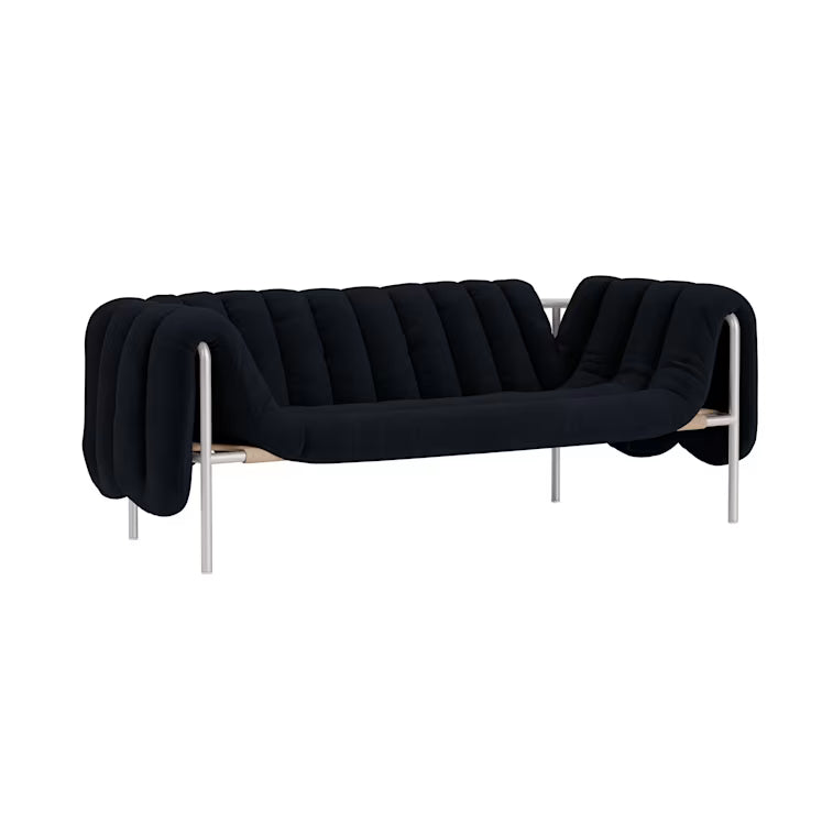Puffy Fabric 2.5-Seater Sofa