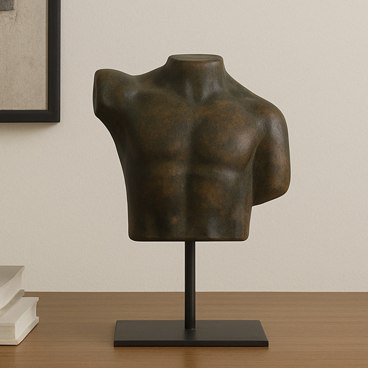Victor Cast Aluminum Sculpture