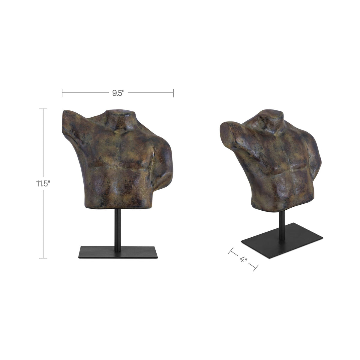 Victor Cast Aluminum Sculpture