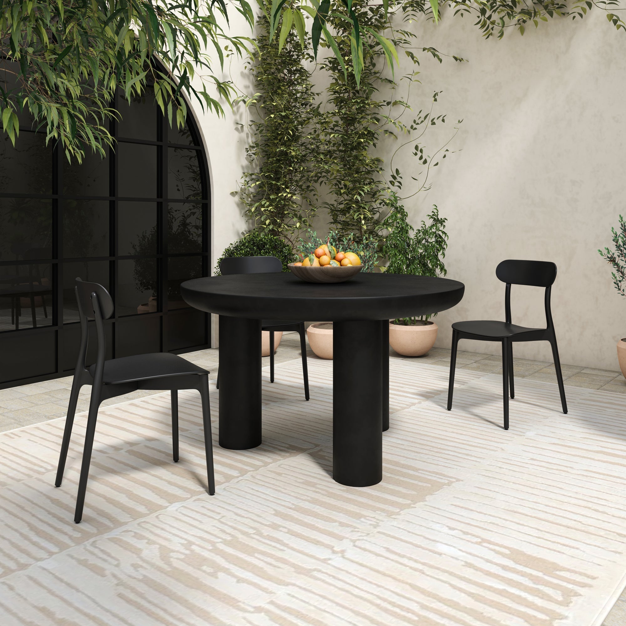 Kent Outdoor Dining Chair Set Of 2 Moes Home Collection Mhc Qx 1017 02 25
