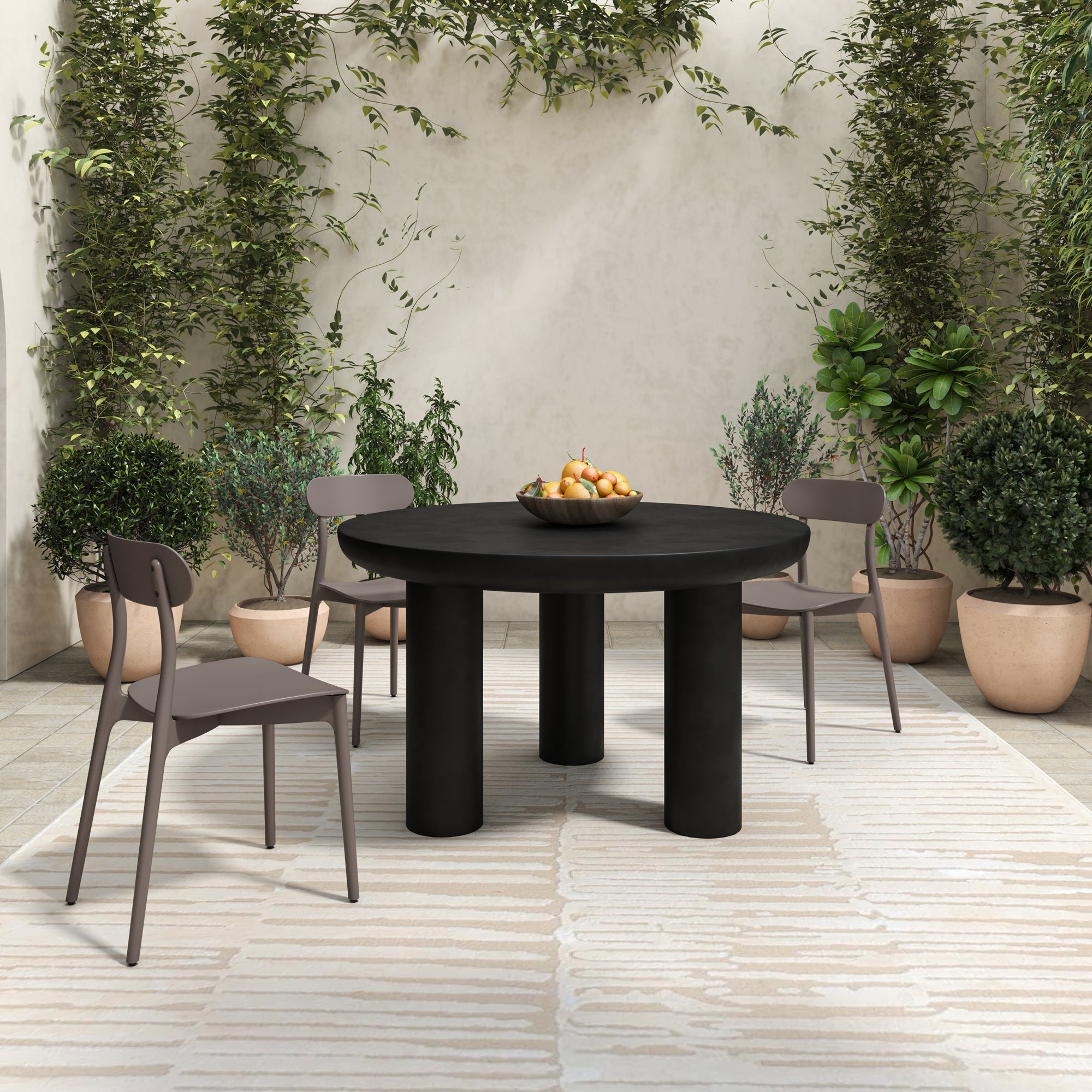 Kent Outdoor Dining Chair Set Of 2 Moes Home Collection Mhc Qx 1017 02 24