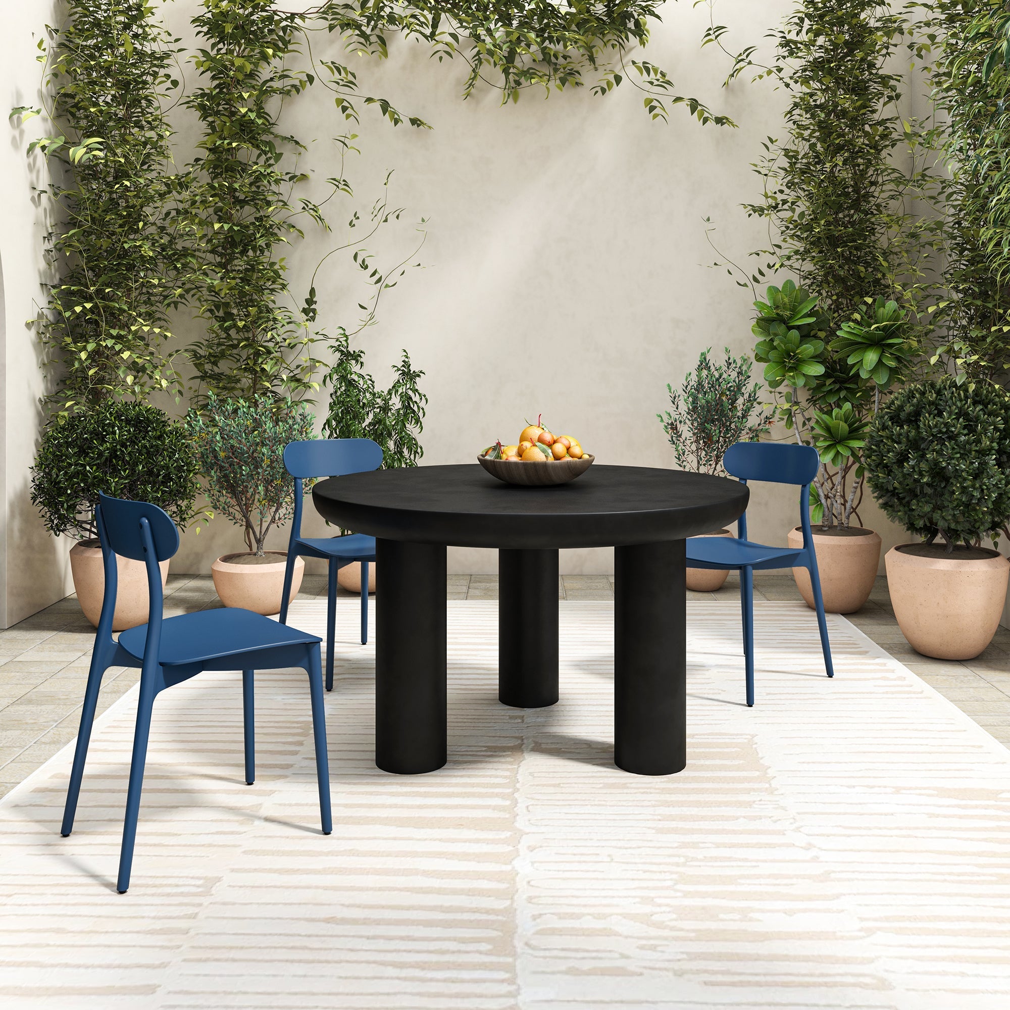 Kent Outdoor Dining Chair Set Of 2 Moes Home Collection Mhc Qx 1017 02 23