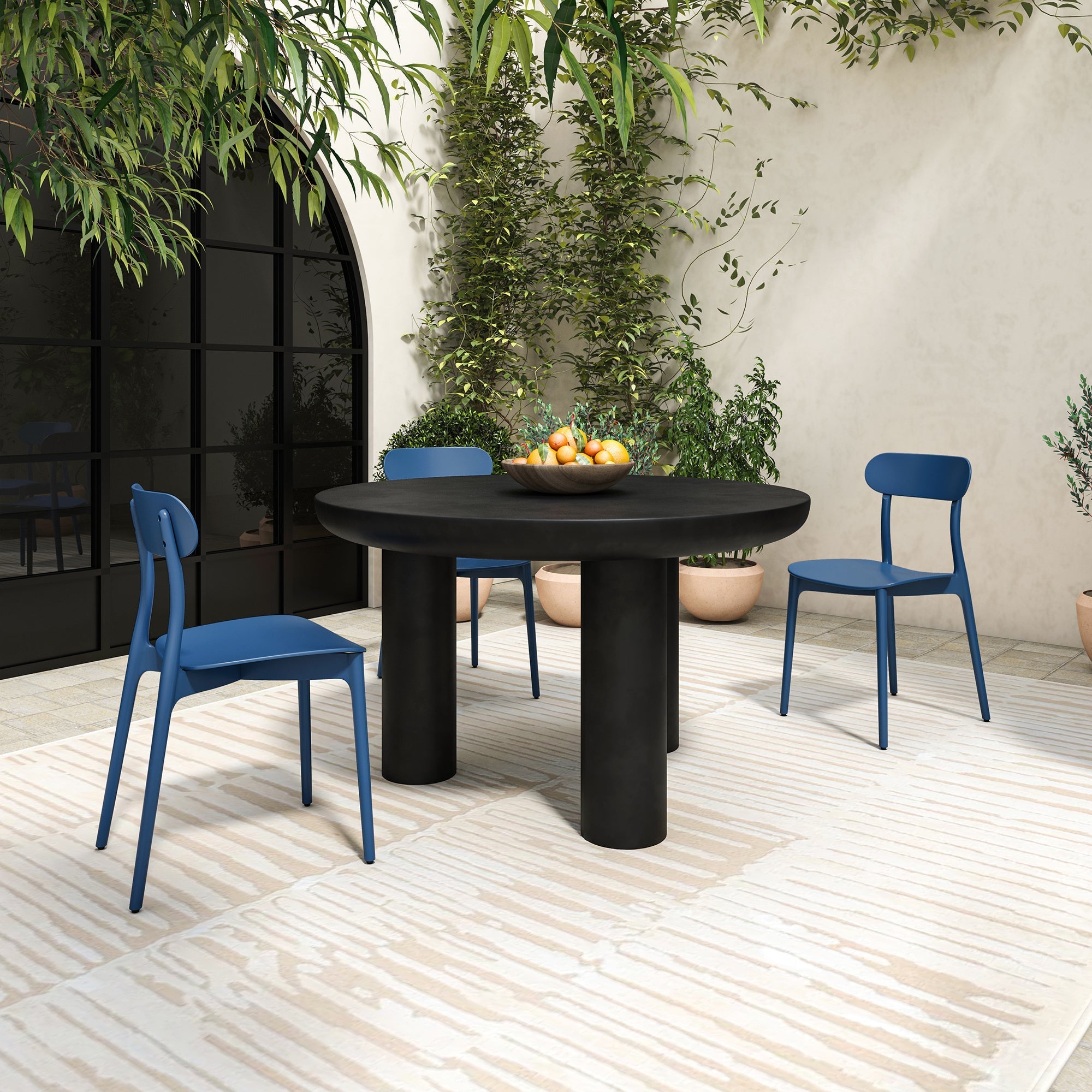 Kent Outdoor Dining Chair Set Of 2 Moes Home Collection Mhc Qx 1017 02 27
