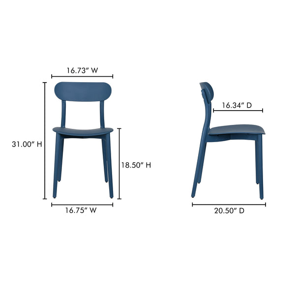 Kent Outdoor Dining Chair Set Of 2 Moes Home Collection Mhc Qx 1017 02 20
