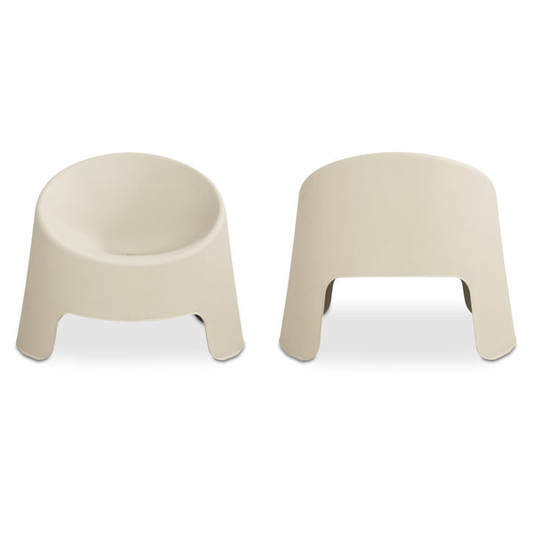 Nolla Outdoor Accent Chair Set of 2