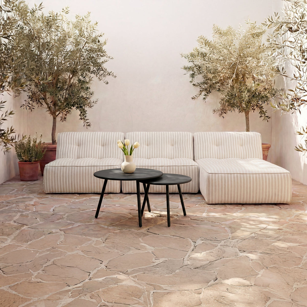 Kari Outdoor Nesting Coffee Table