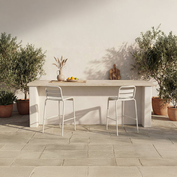 Kade Outdoor Bar Stool Set of 2