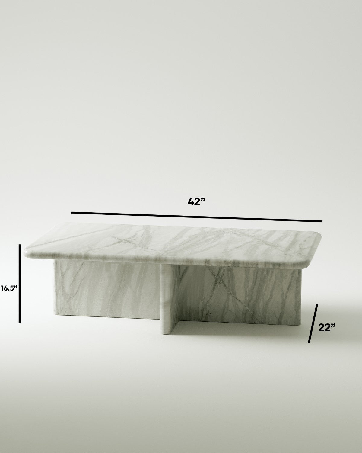 plinth large rectangular marble coffee table csl4215s slm 16