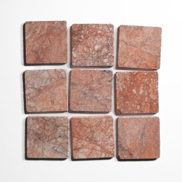 rojo breccia tile by Designer Rug rb44t 1