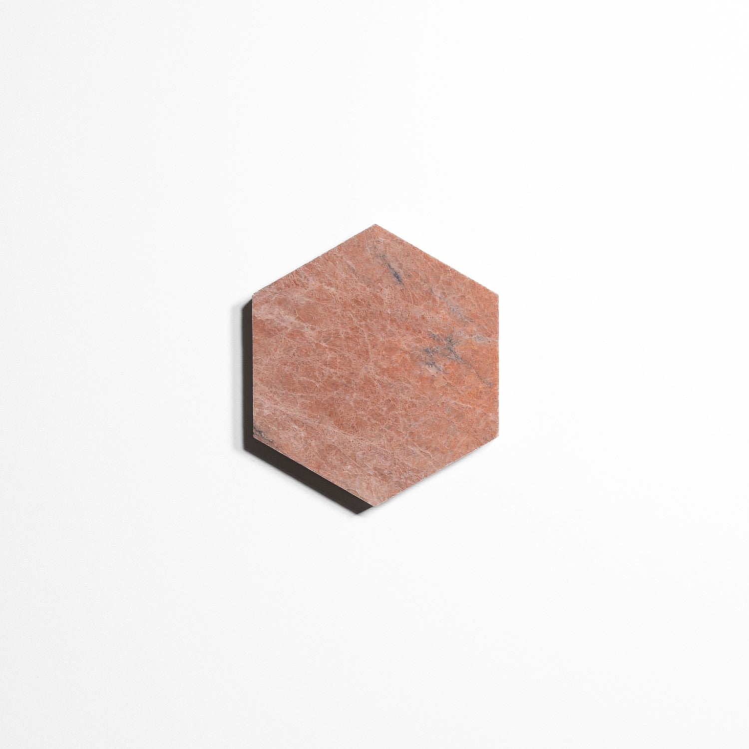 rojo breccia 5 hexagon tile by Designer Rug rb5hx 3