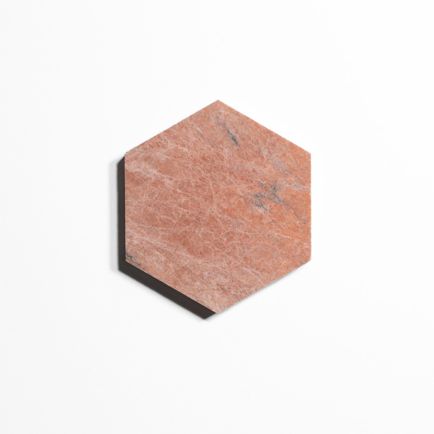 rojo breccia 5 hexagon tile by Designer Rug rb5hx 4