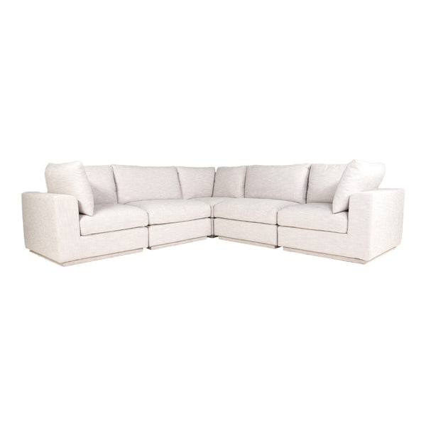 Justin Classic L Modular Sectional Taupe 1