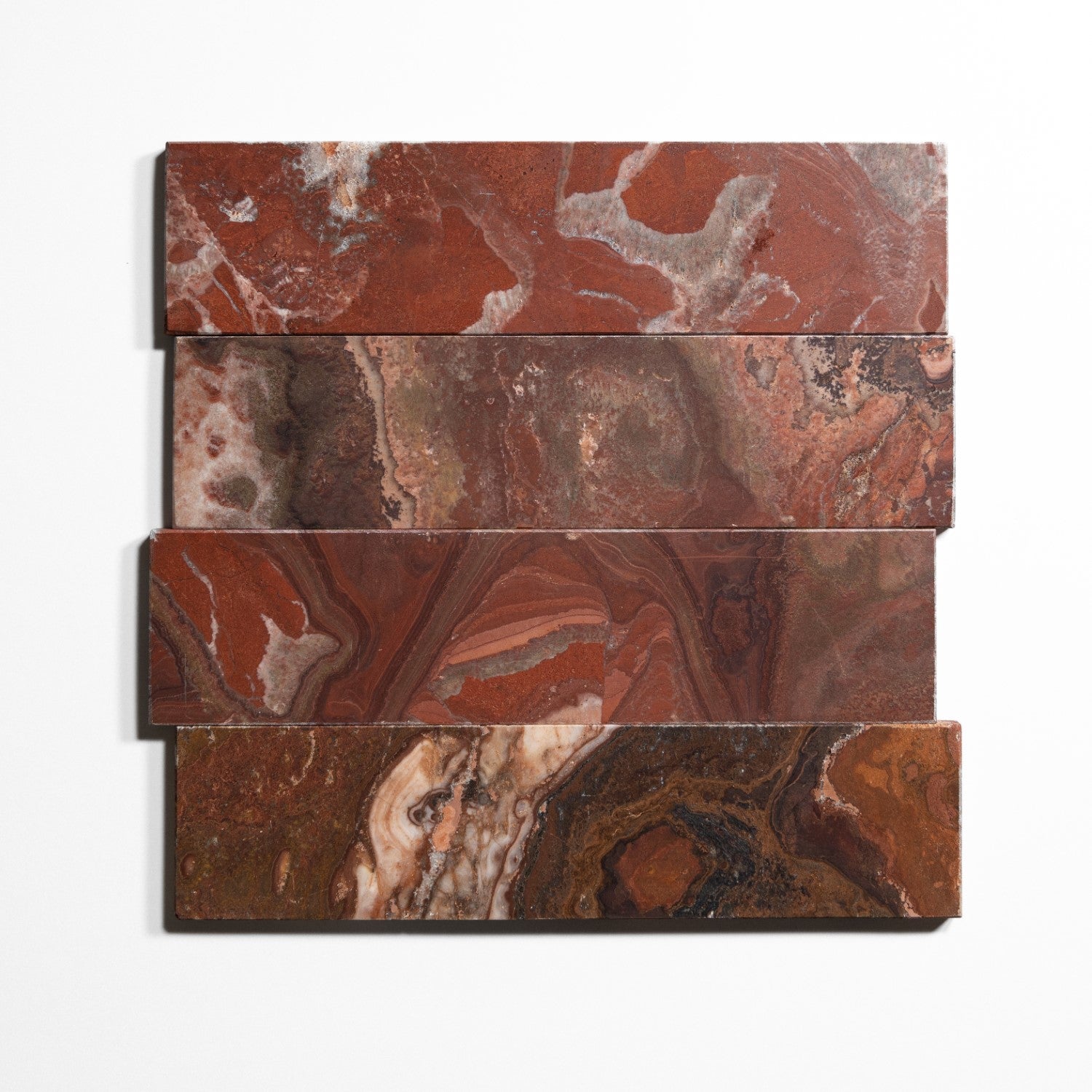 red onyx tile by Designer Rug ro44t 8