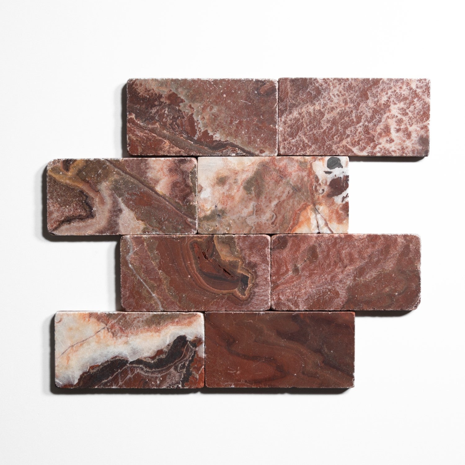 red onyx tile by Designer Rug ro44t 3