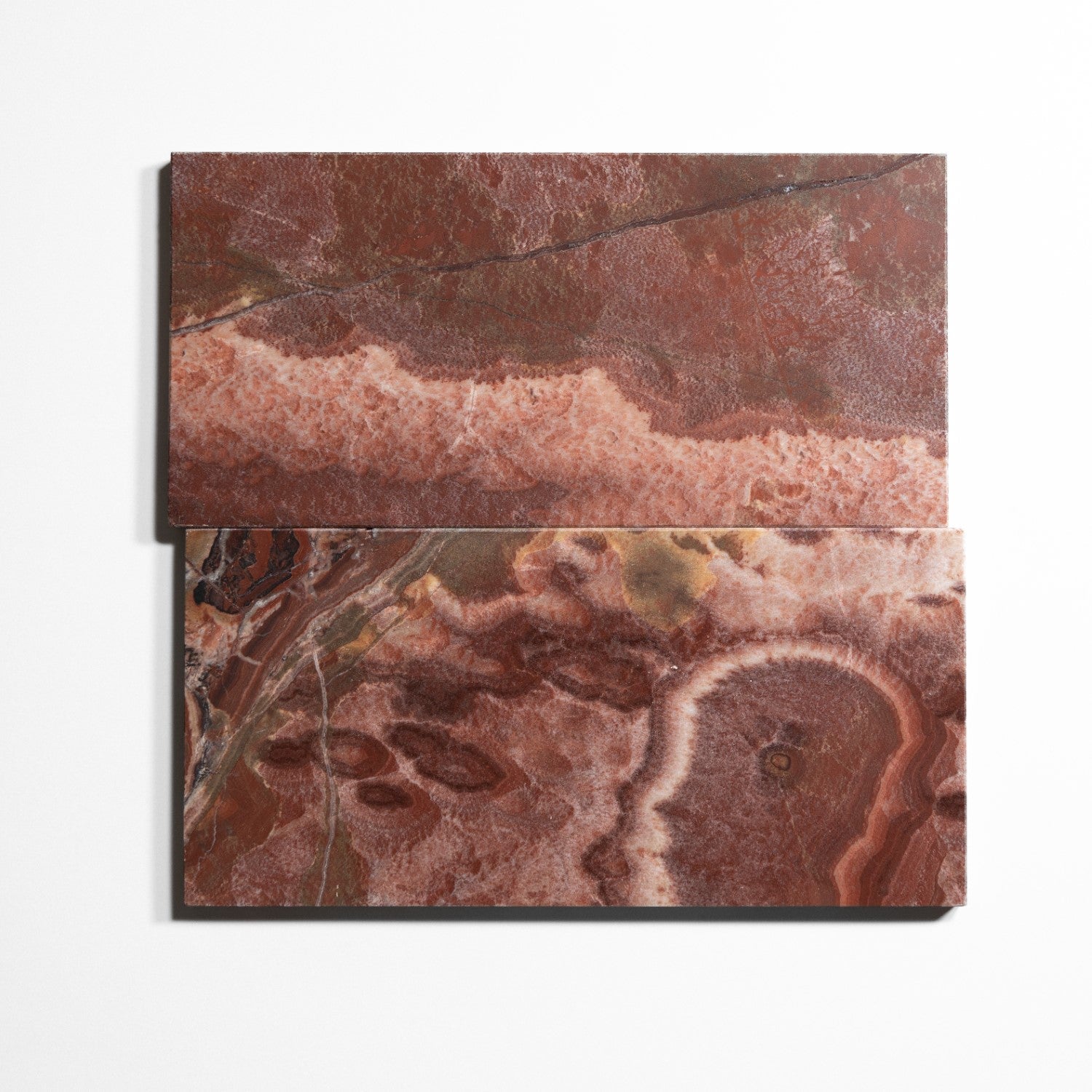 red onyx tile by Designer Rug ro44t 4