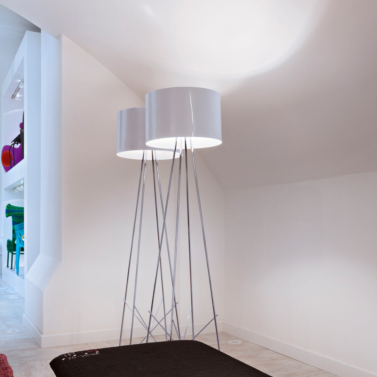 Ray Aluminum Floor Lighting in Various Colors & Sizes