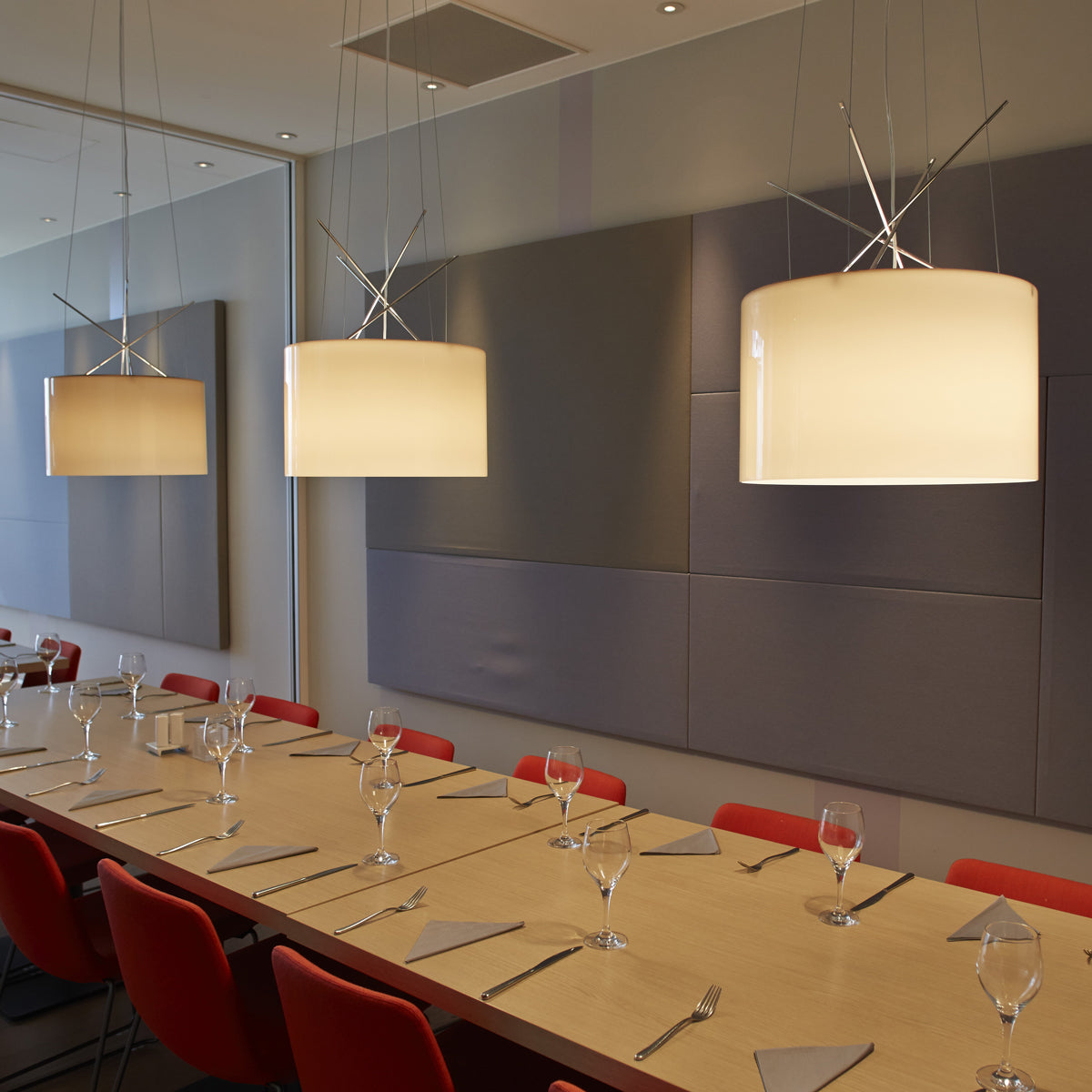 Ray Aluminum Pendant Lighting in Various Colors