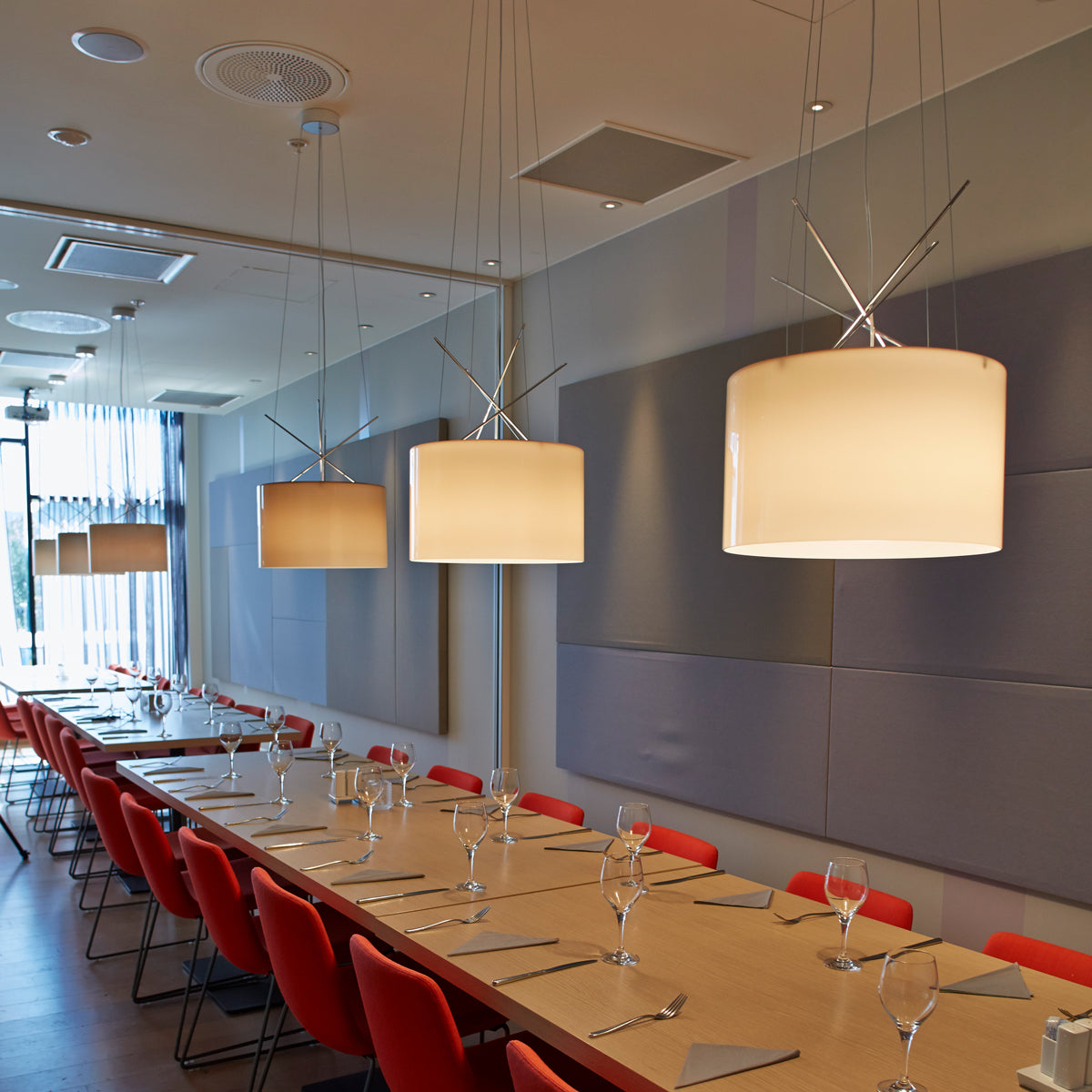 Ray Aluminum Pendant Lighting in Various Colors