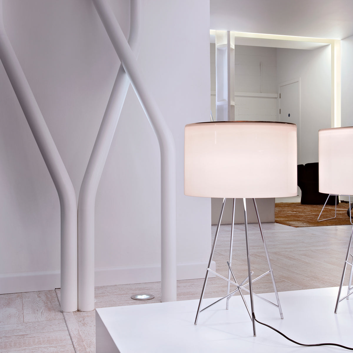 Ray Aluminum Table Lighting in Various Colors & Sizes
