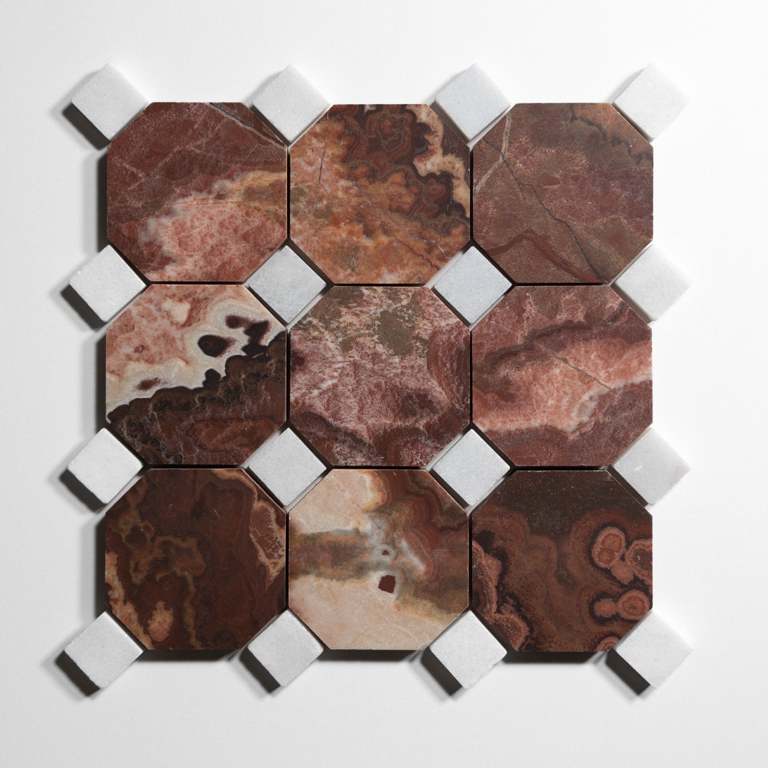 red onyx 4 octagon by Designer Rug ro4oct sg 5