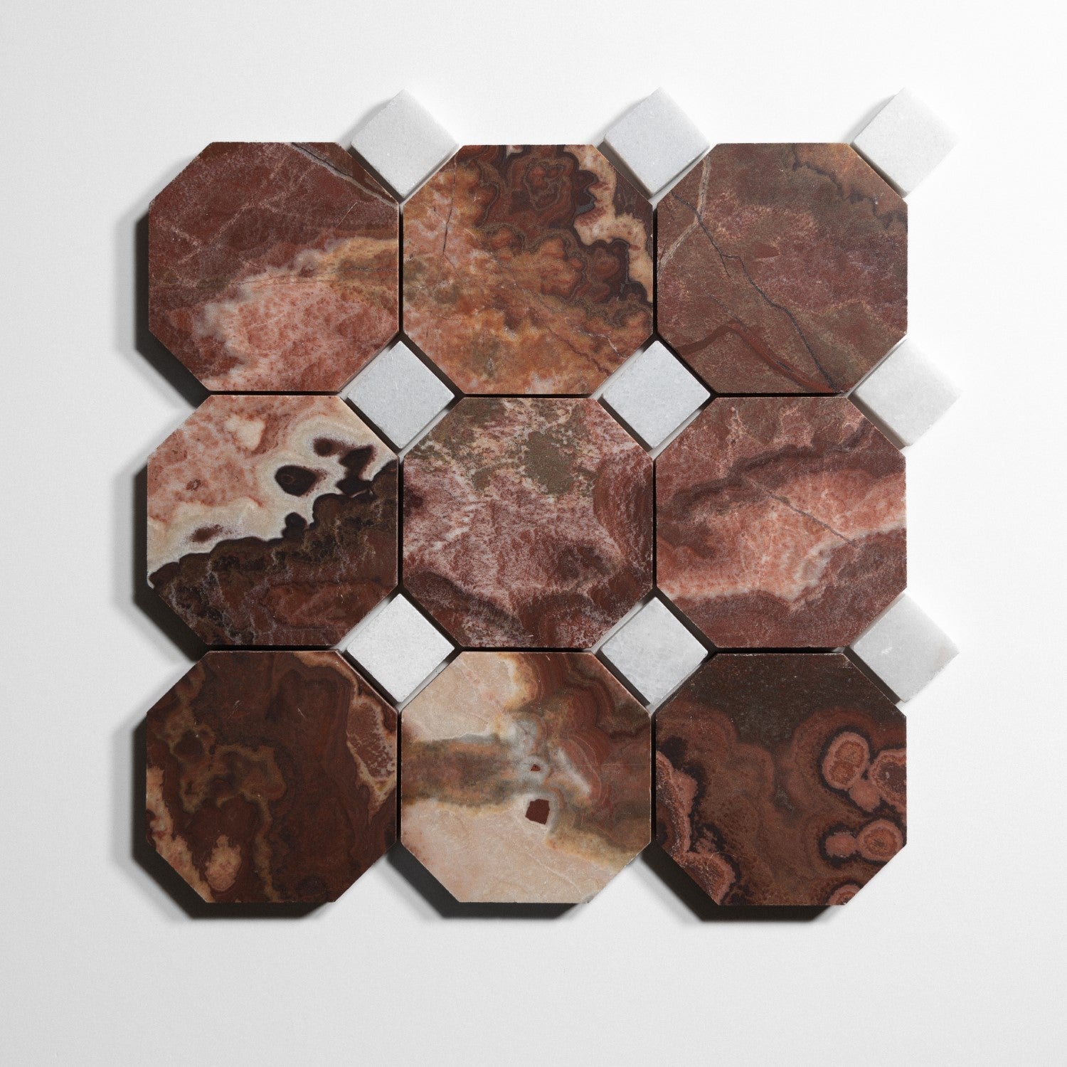 red onyx 4 octagon by Designer Rug ro4oct sg 6