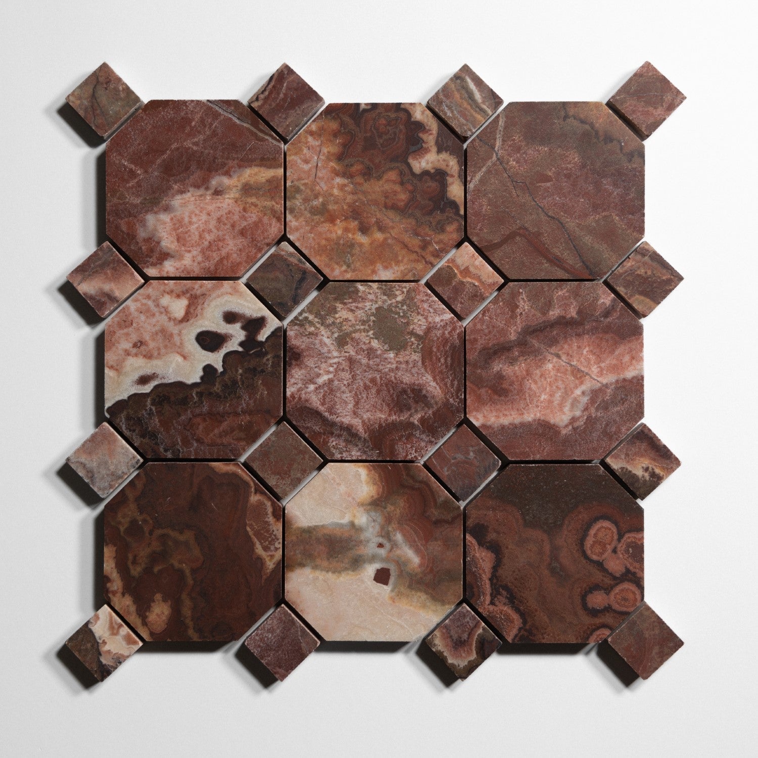 red onyx 4 octagon by Designer Rug ro4oct sg 9