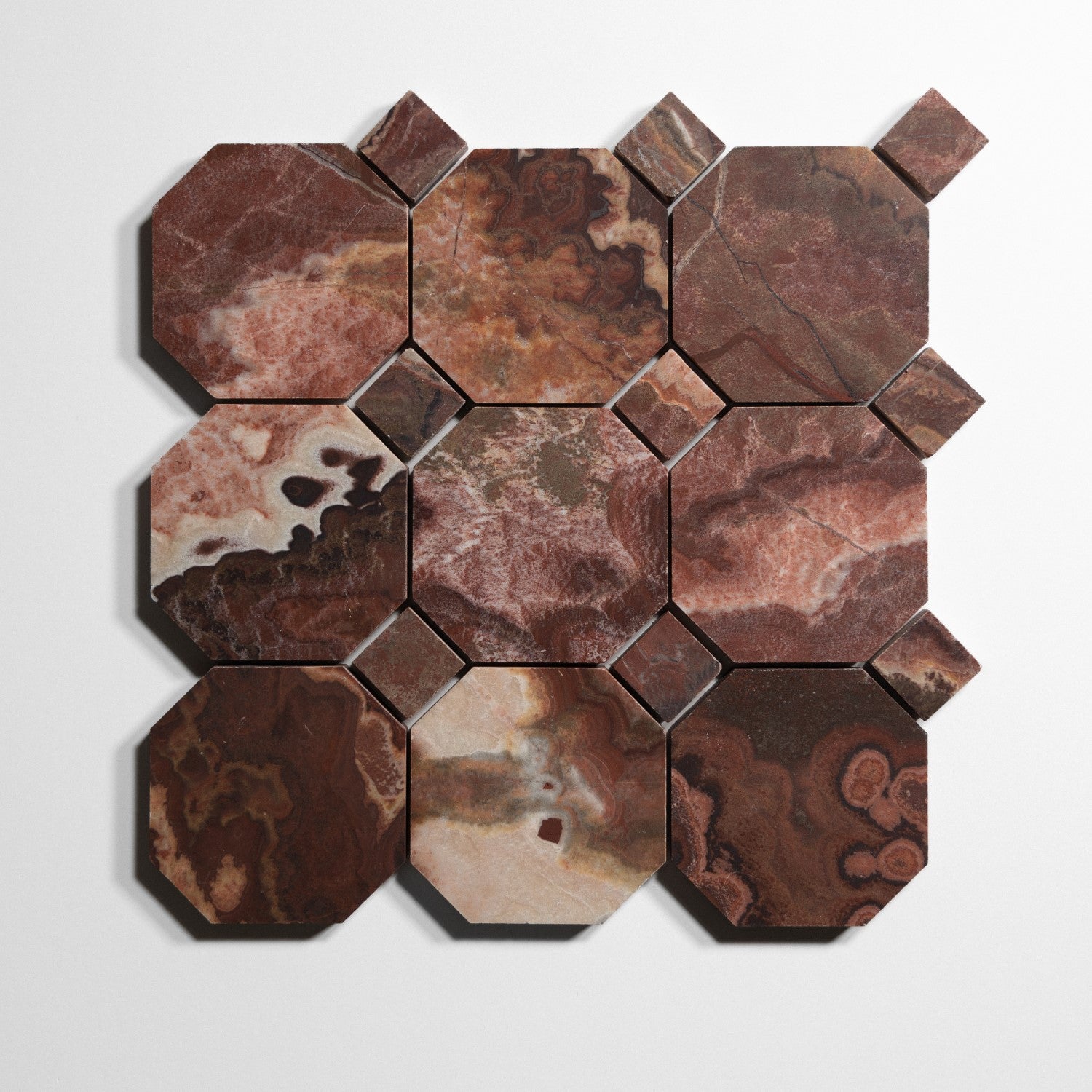red onyx 4 octagon by Designer Rug ro4oct sg 10