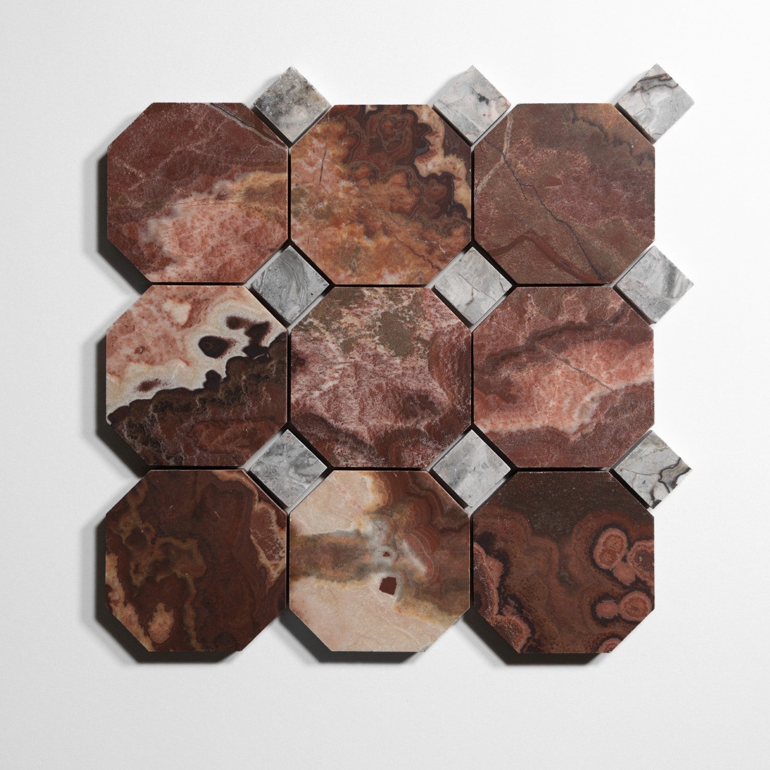 red onyx 4 octagon by Designer Rug ro4oct sg 12