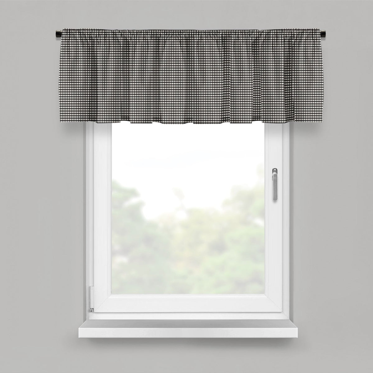 Rockton Check Black Drapery 6