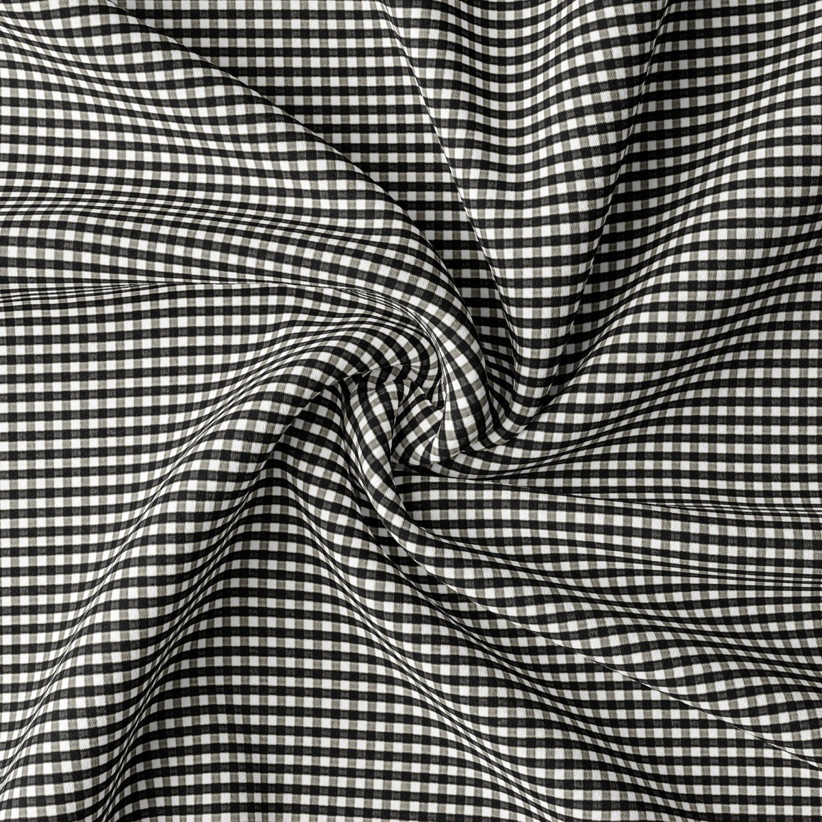 Rockton Check Black Drapery 1