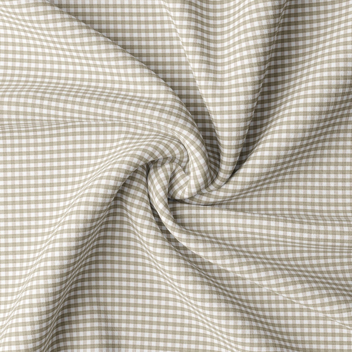 Rockton Check Taupe Drapery 1