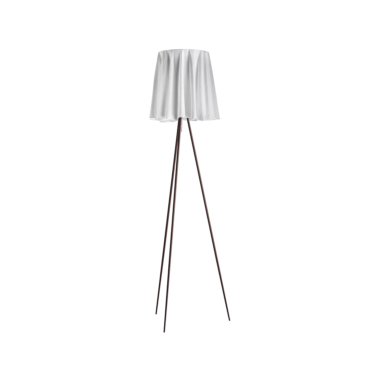 Rosy Angelis Aluminum and fabric Grey Floor Lighting