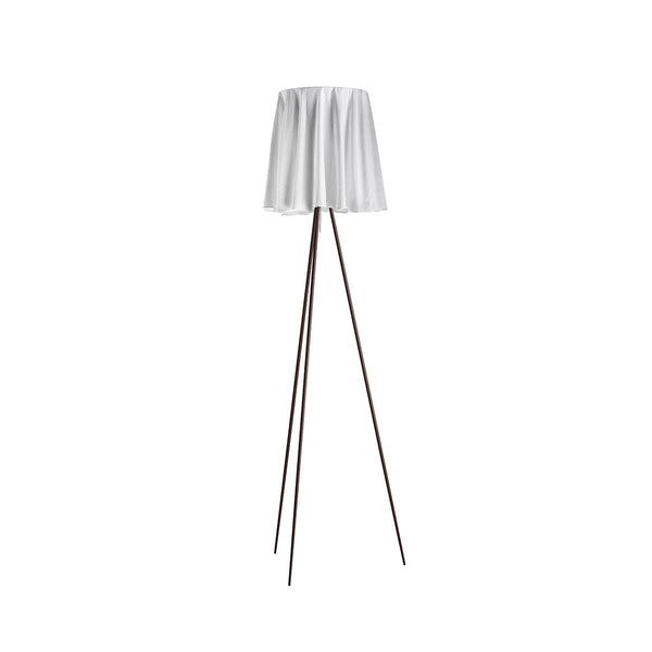Rosy Angelis Aluminum and fabric Grey Floor Lighting