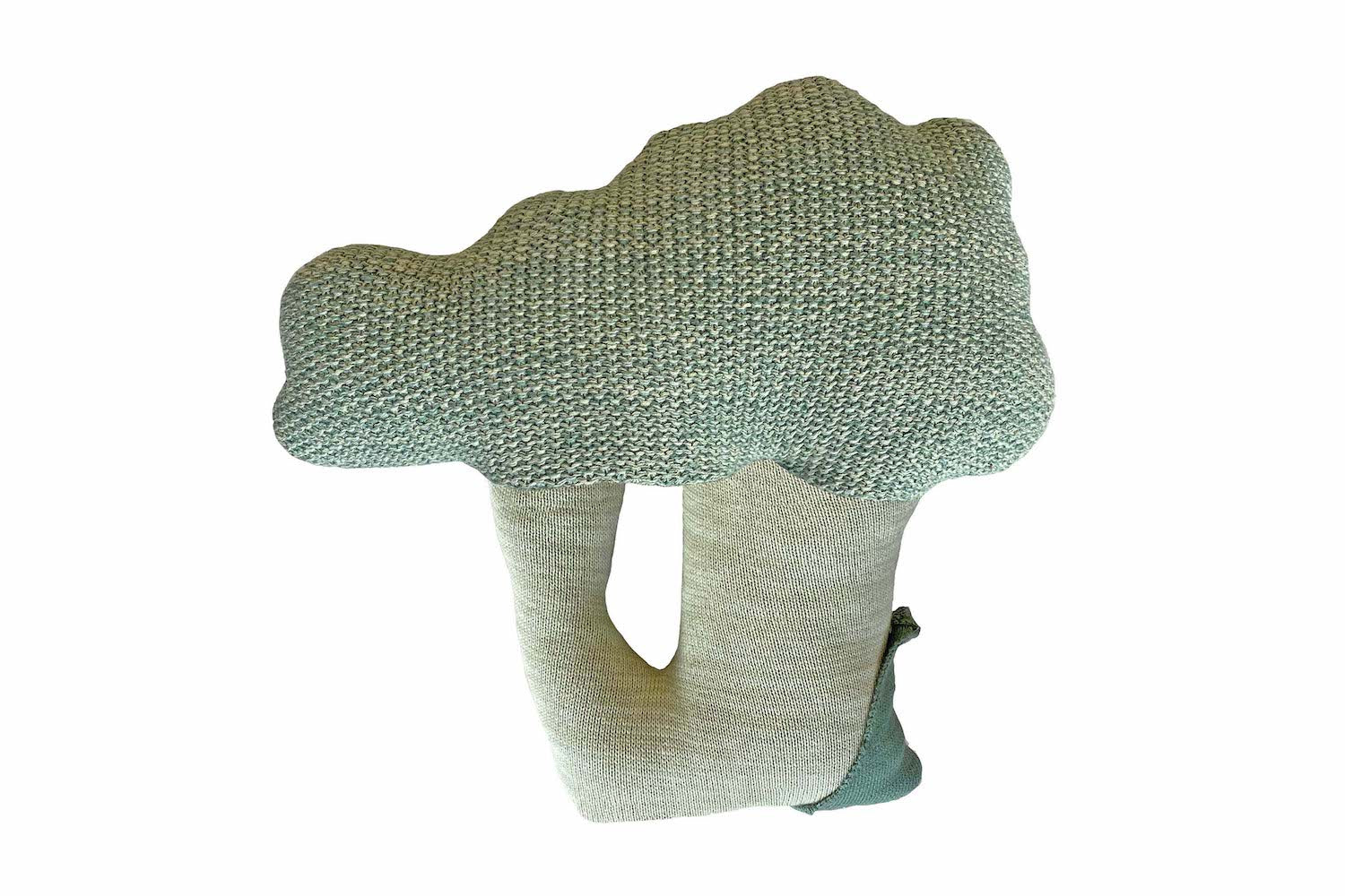 knitted cushion brucy the broccoli by lorena canals sc brucy 2