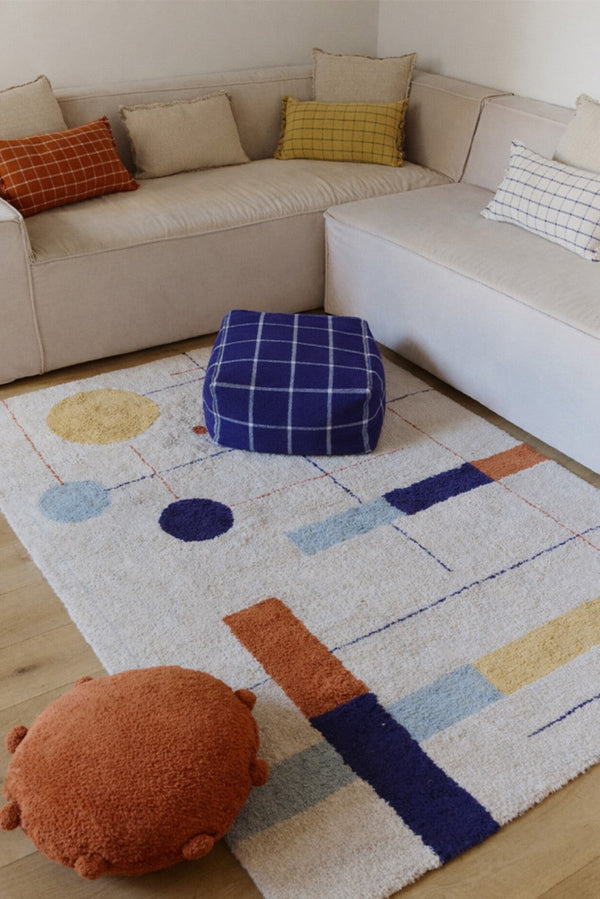 Floor Cushion Bubbly Lorena Canals Sc Bub Nat 12