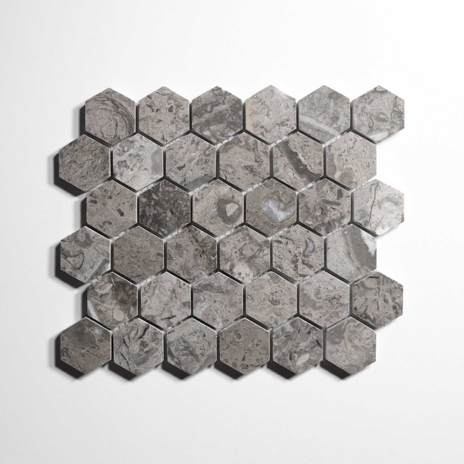 Sage Gray Honed New Hexagon Tile Sg5Hx 1