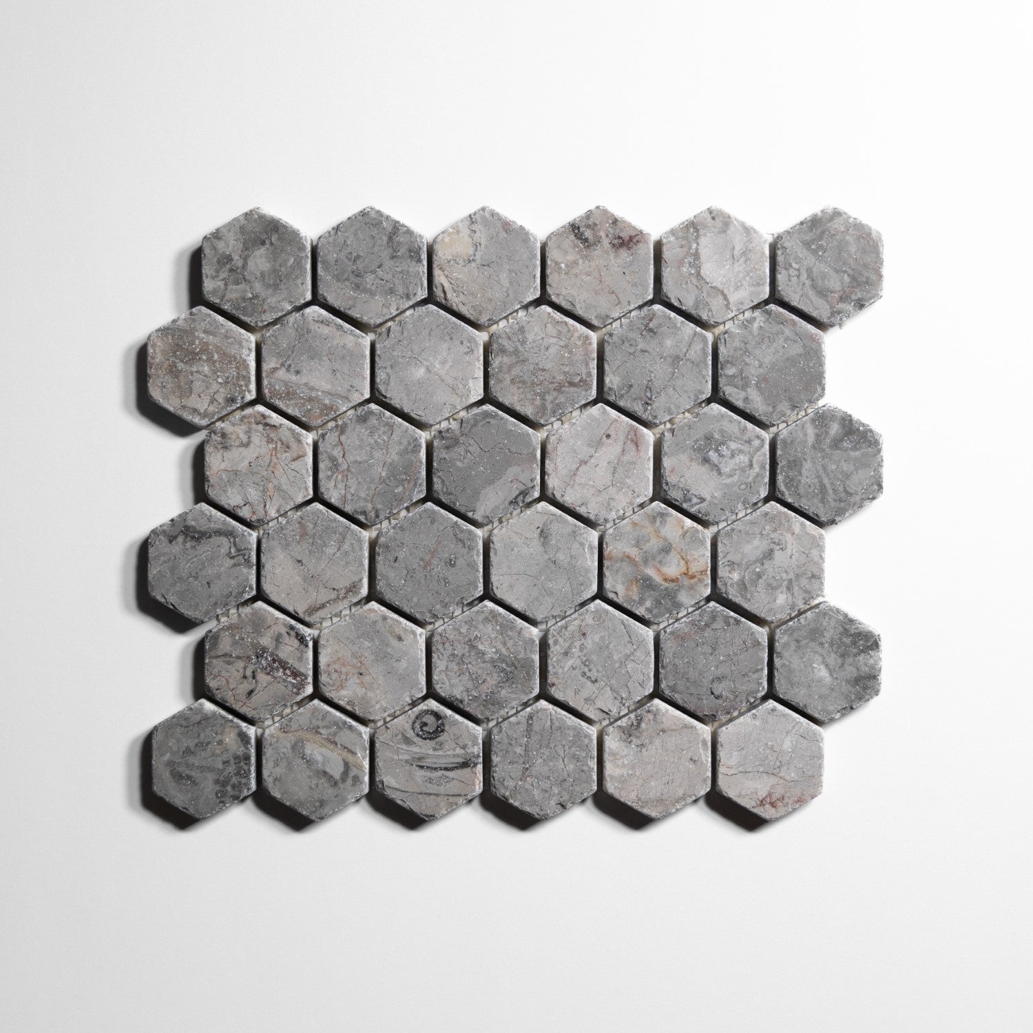 2 Inch Hexagon Mosaic Tile Sample