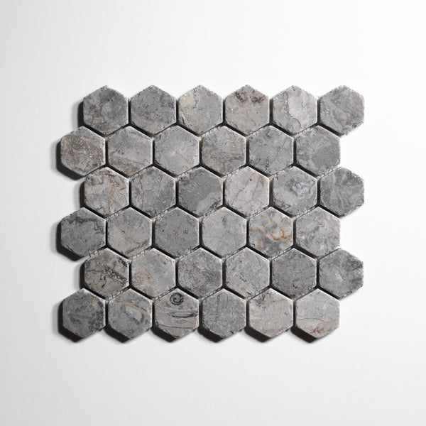 Sage Gray Honed New Hexagon Tile Sg5Hx 2