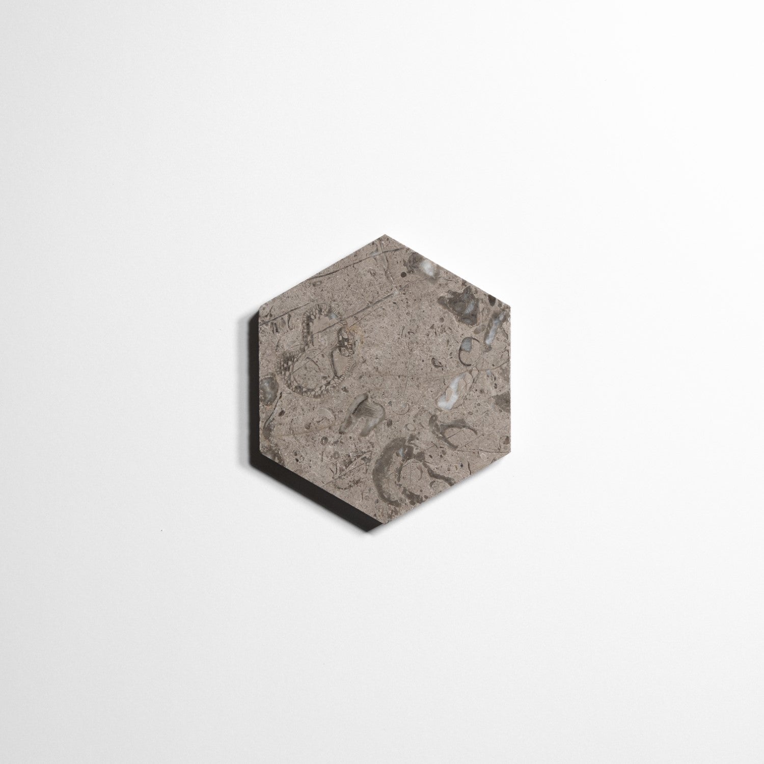 sage gray 5 hexagon tile by Designer Rug sg5hx 2