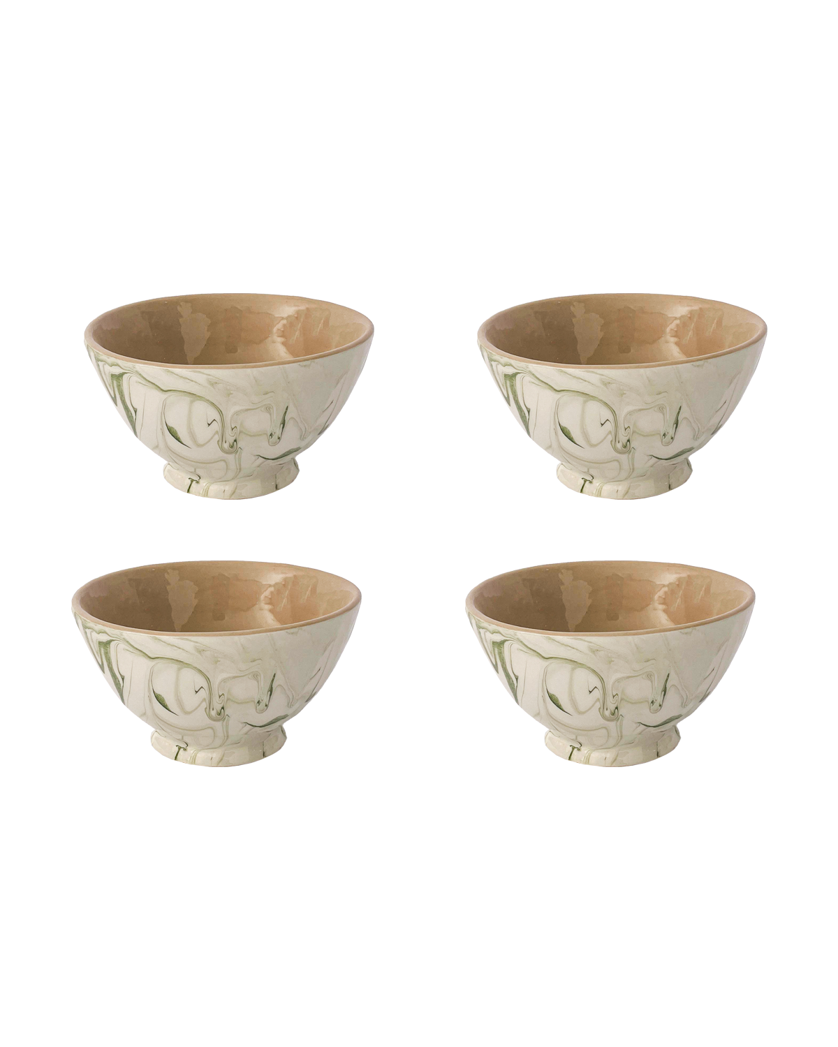 Marble Olive Bowl Set Of 4 Uvn 1000143 3