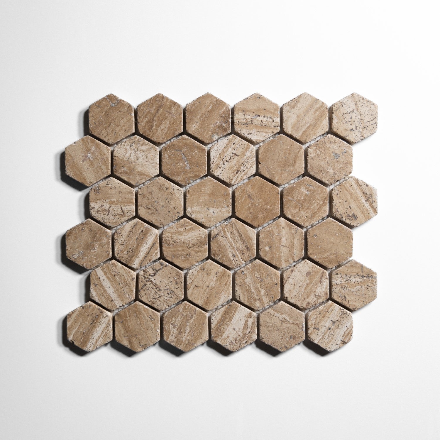 2 Inch Hexagon Mosaic Tile Sample