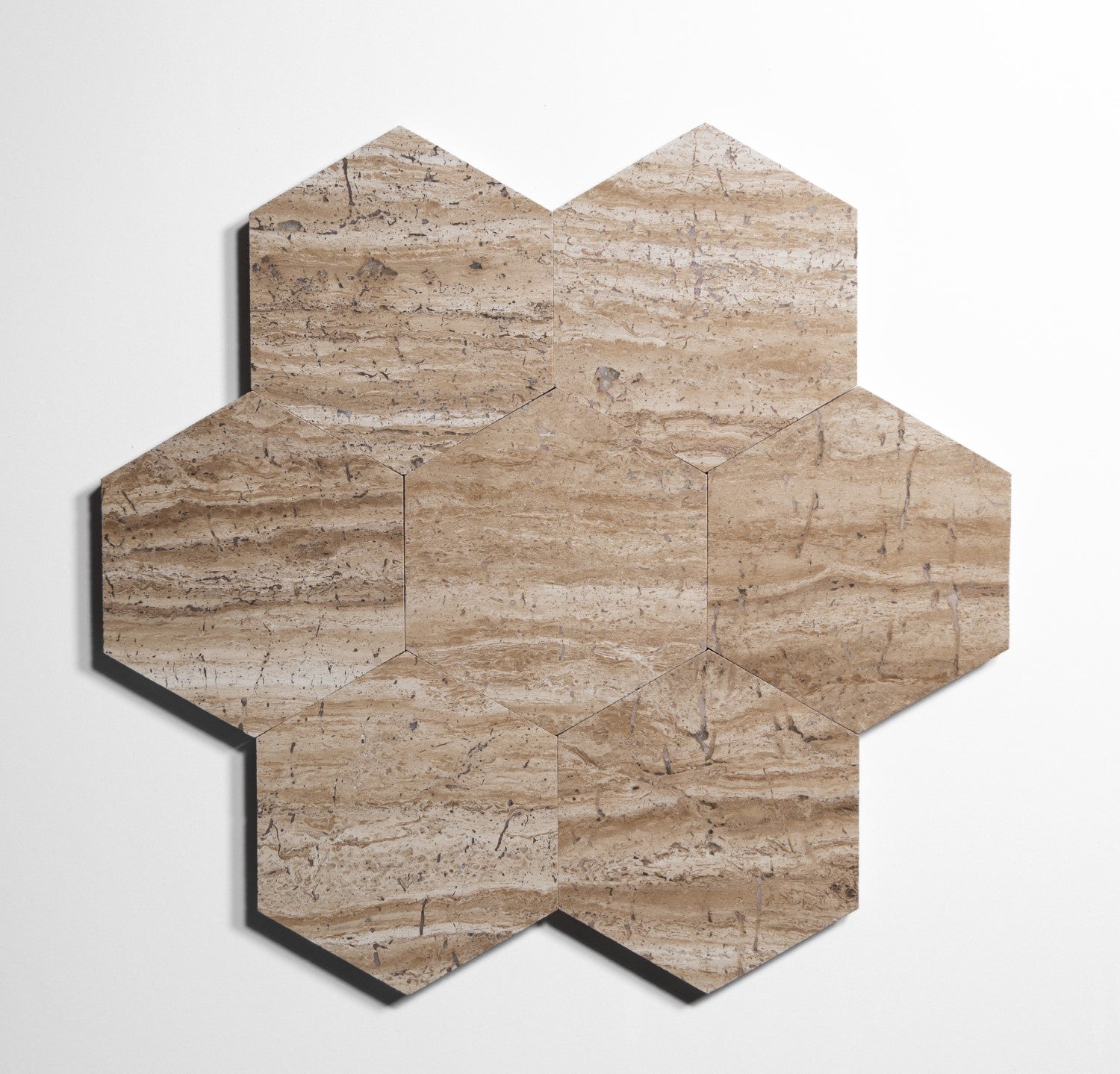 stonewood 5 hexagon tile by Designer Rug stw5hx 7