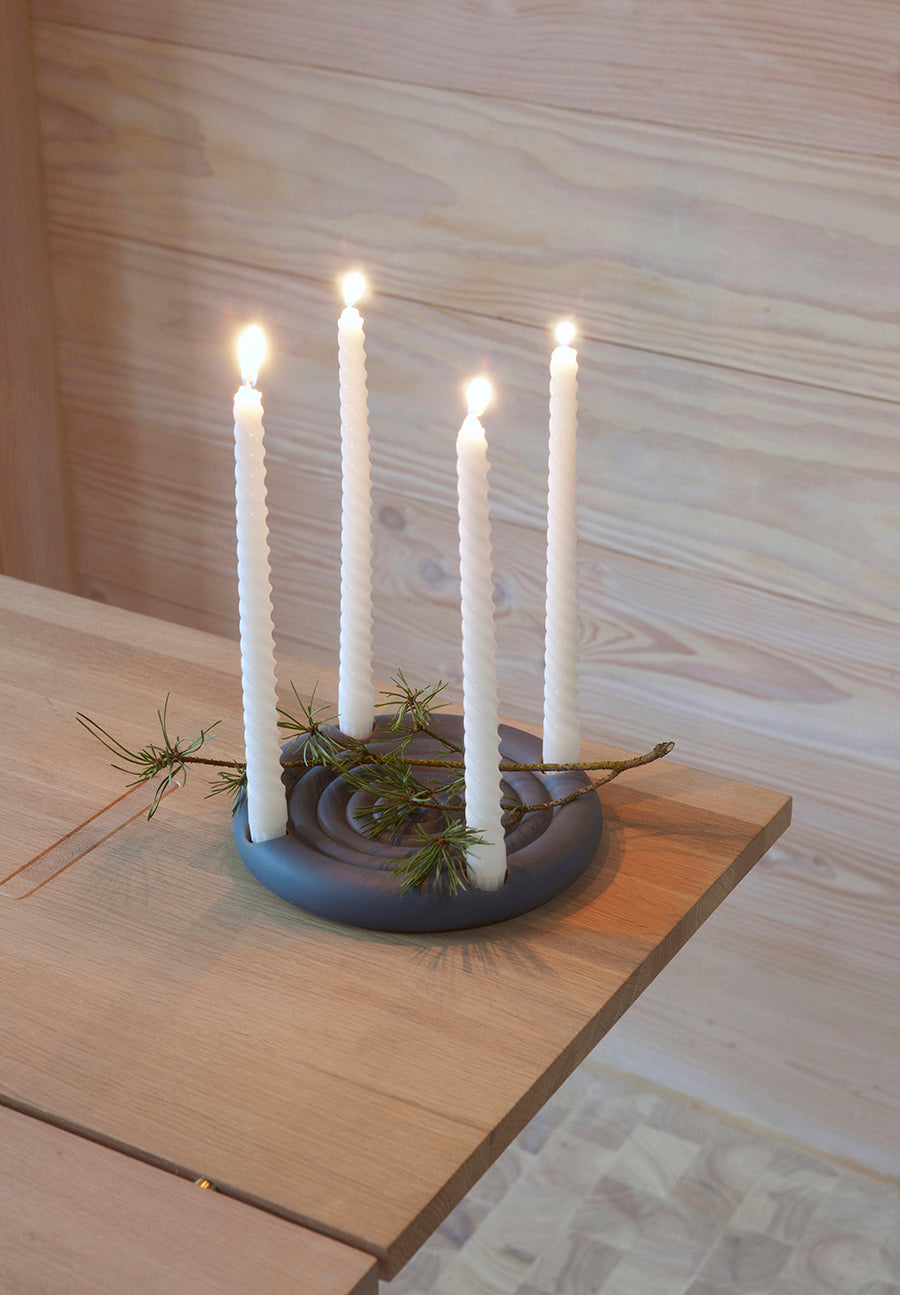savi advent candleholder midnight blue 5