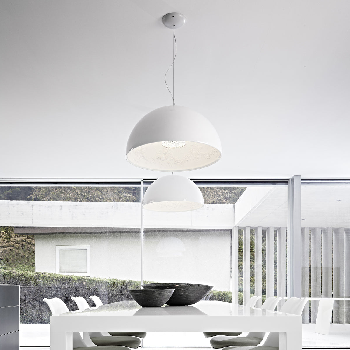 Skygarden Plaster Pendant Lighting in Various Colors & Sizes