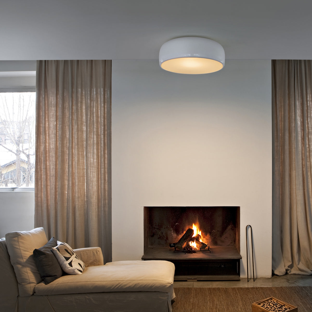 Smithfield Aluminum Wall & Ceiling Lighting in Various Colors