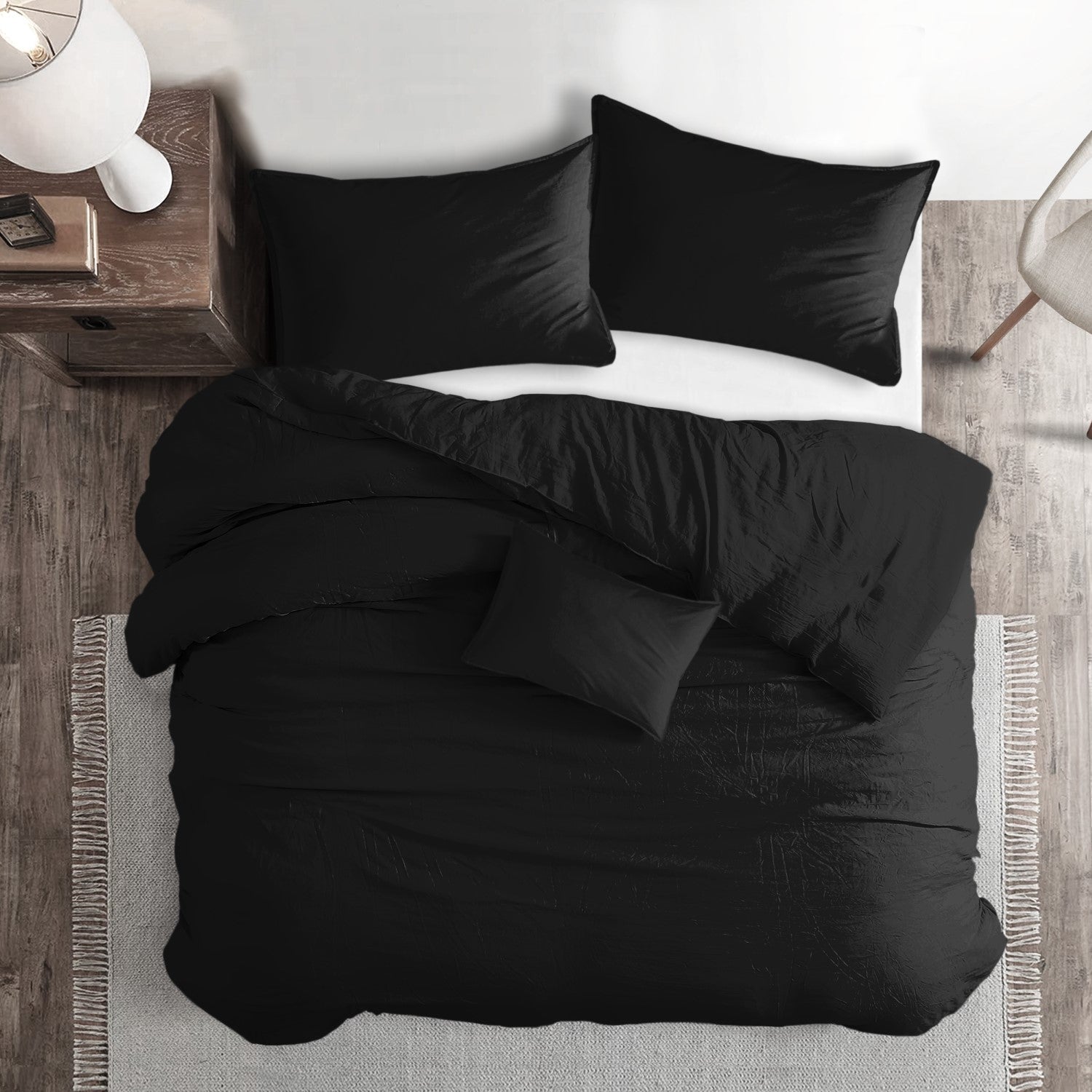 St Anne Black Bedding 3